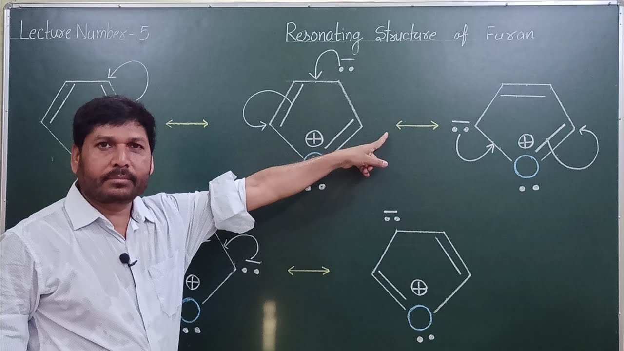 L-11 |Best trick how to draw resonating structures of FURAN  FOR JEE NEET AND BOARD EXAM