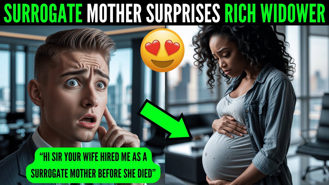 A POOR GIRL TELLS THE BILLIONAIRE CEO: HI SIR YOUR WIFE HIRED ME AS A SURROGATE BEFORE SHE DIED