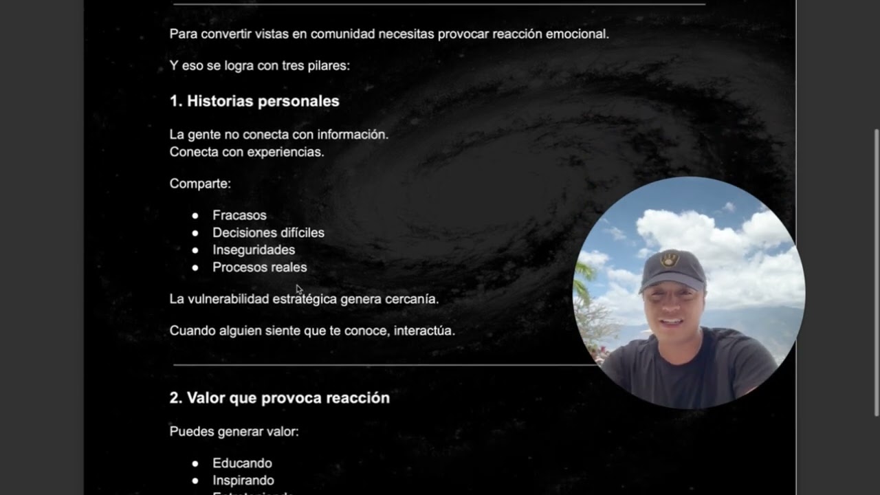 Cómo crear una comunidad - Santi Pérez Vivas