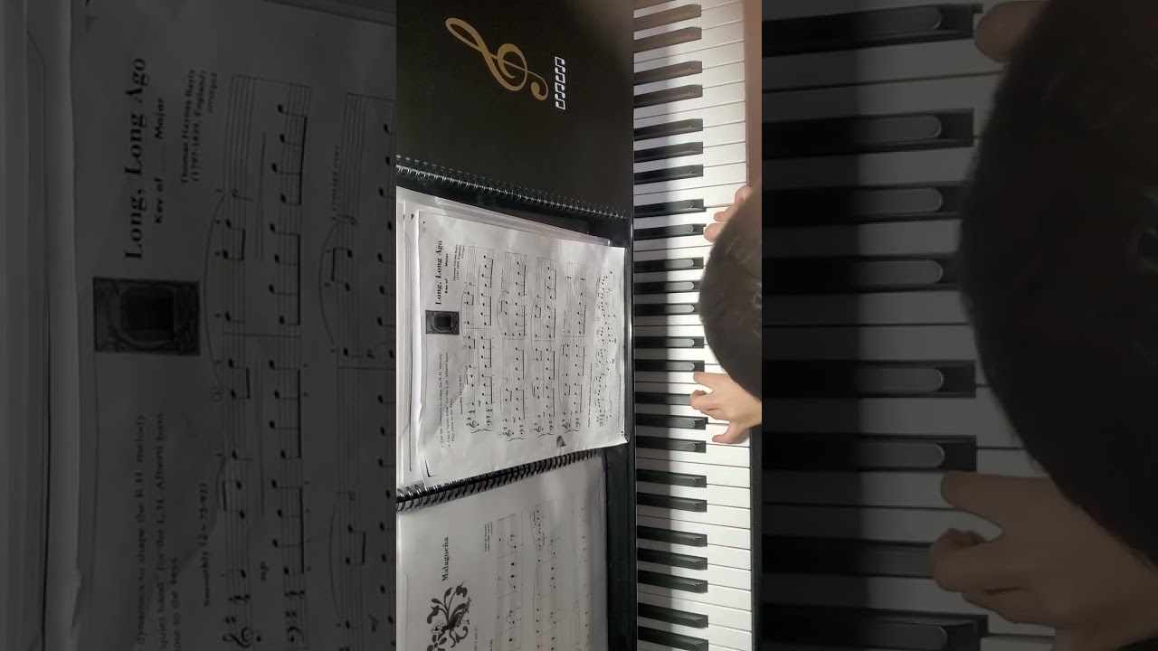 Piano Adventure 3A ~ Long Long Ago