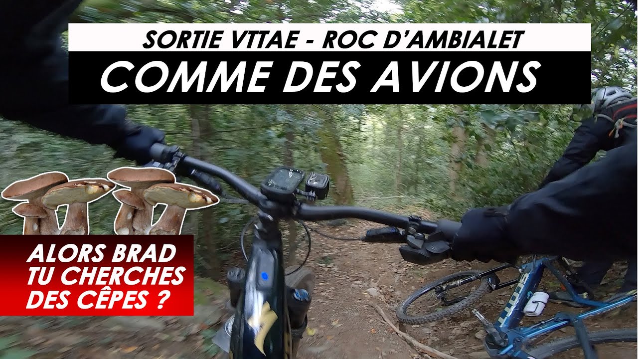 Philippe s'est fait mal ! 
En mode avion de chasse - Enduro Ambialet 💨💨💨