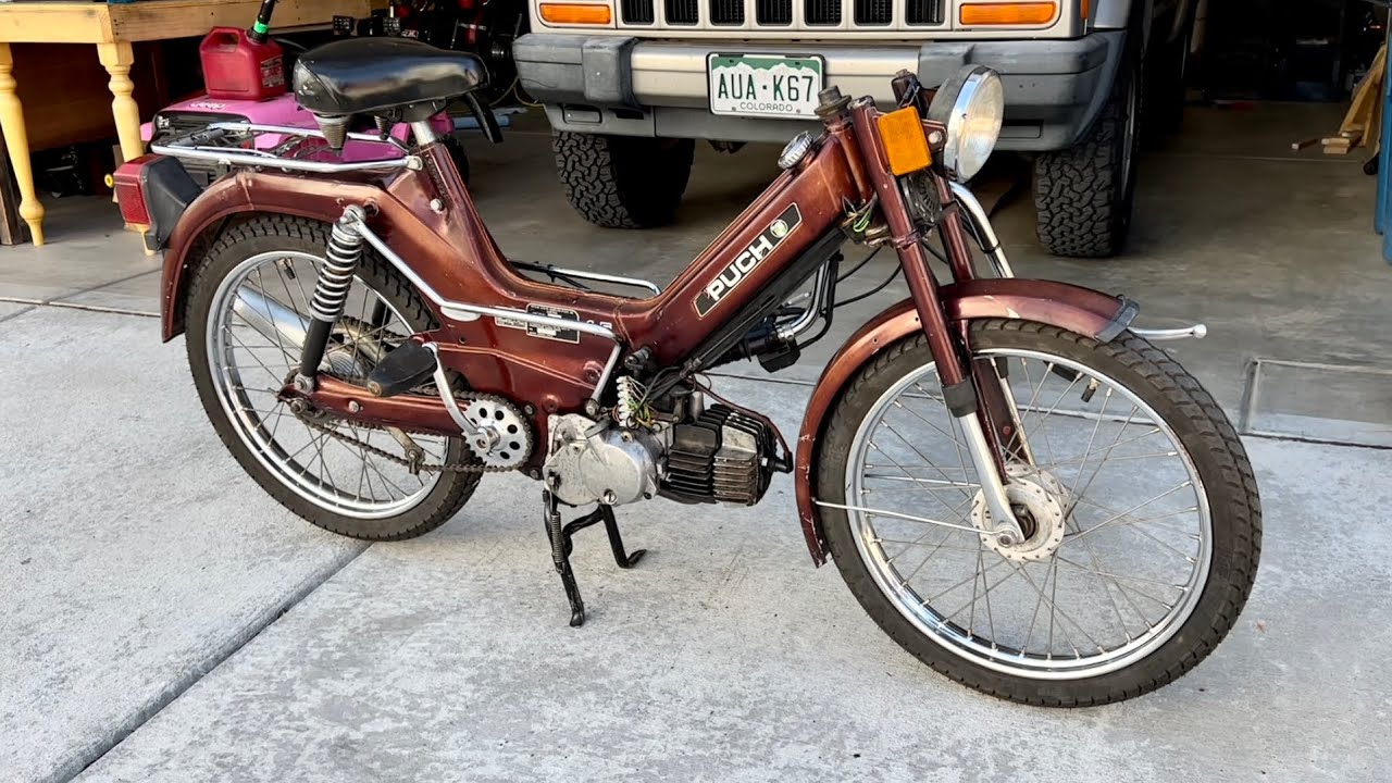 Saving the 1980 Puch Maxi Luxe? And RIPPING the METRAKIT 65CC!!