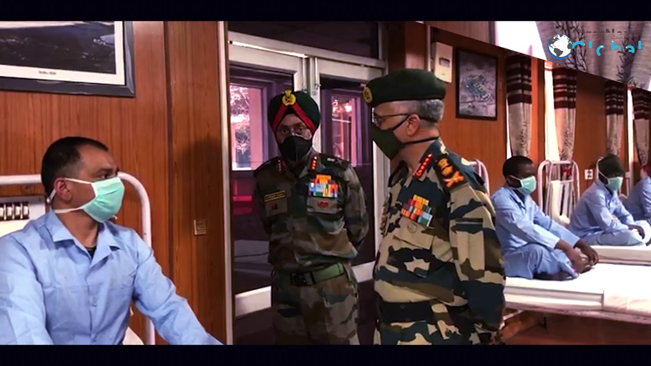 Galwan Clash: Army Chief Visits Injured Troops At Leh Hospital