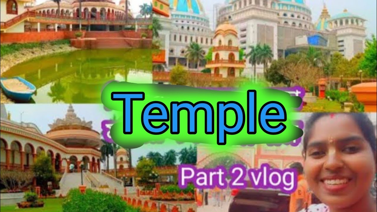 Part 2 vlog Isckon temple tour 2023.