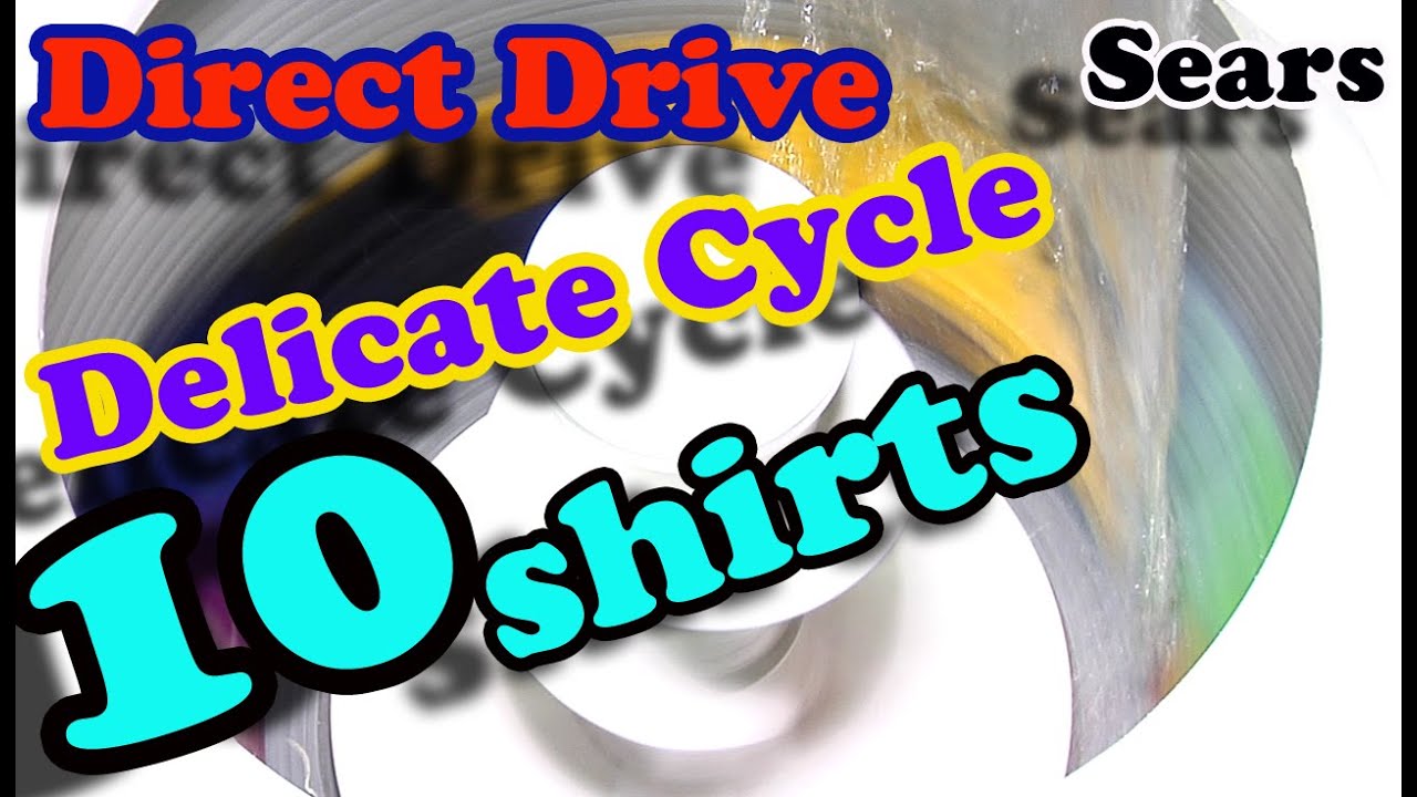 110 29812890 SEARS DELICATE CYCLE 10 Shirts
