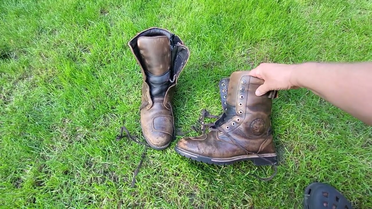 Stylmartin Rocket motorcycle boots after 100000km.