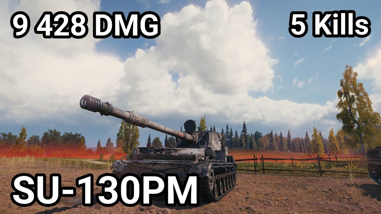 SU-130PM - 9 428 damage / 5 kill / 389 assist