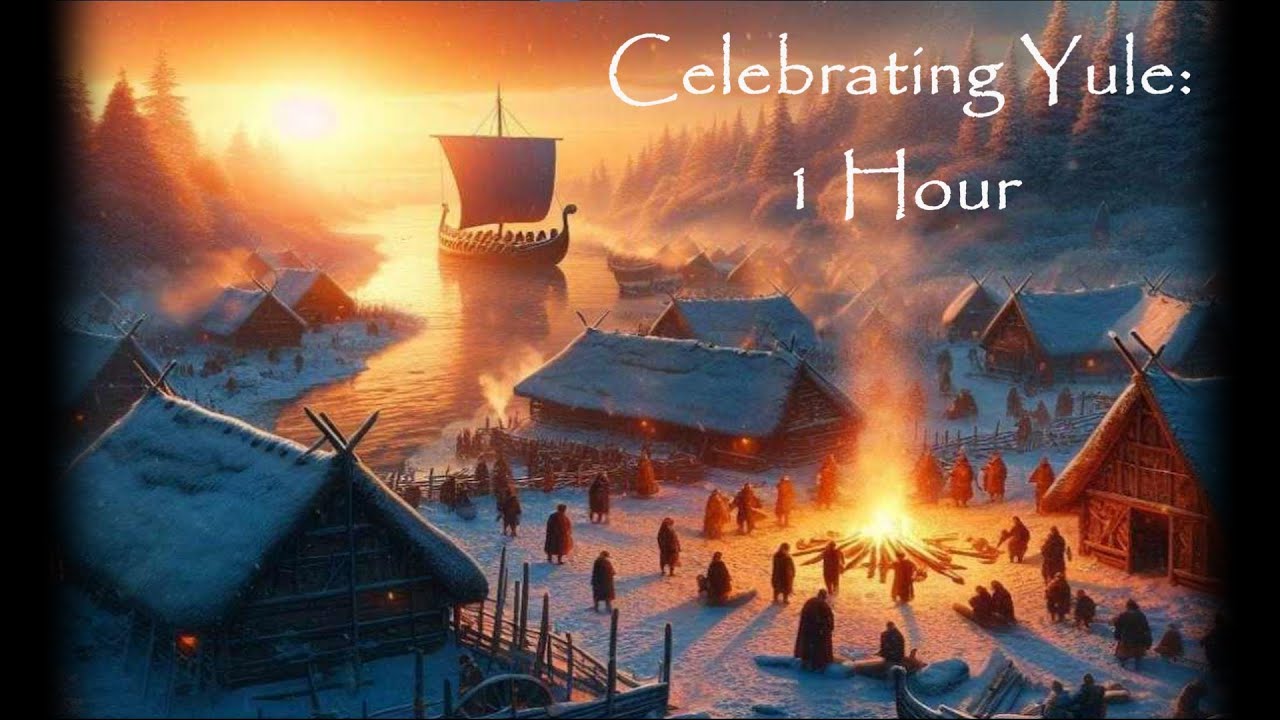 1 Hour of Viking Ambience Celebrating a Winter's Night