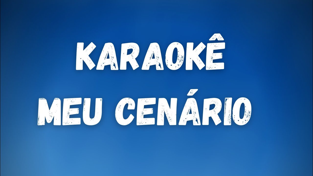 Karaokê Meu Cenário Flávio José