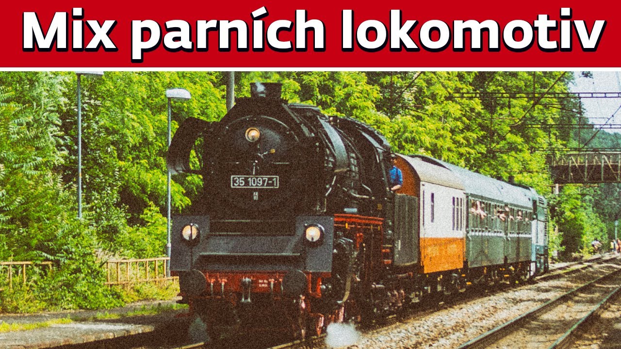 Parní lokomotivy na severu Čech