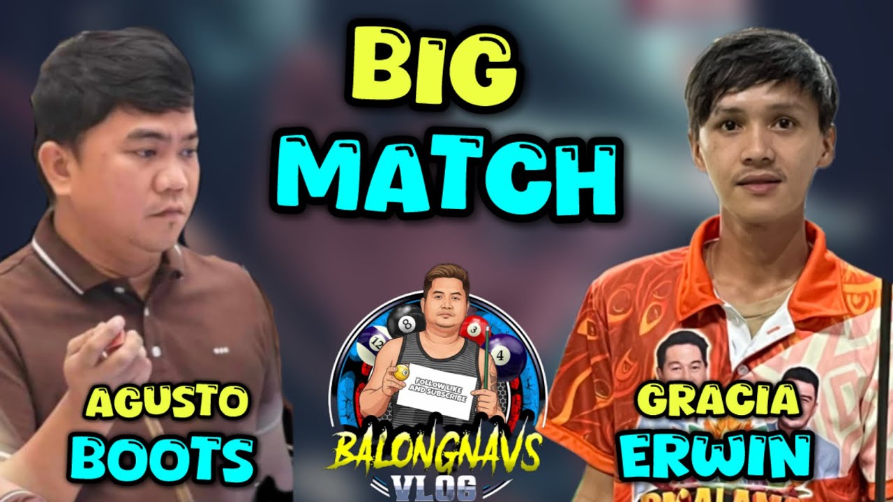 110K CEBU | ERWIN GRACIA 🆚 BOOTS CEBU | 10 BALLS PAREHAS