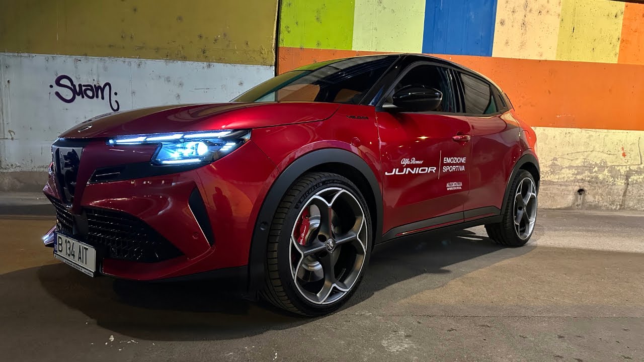 Test drive Alfa Romeo Junior Veloce EV - Cea mai 