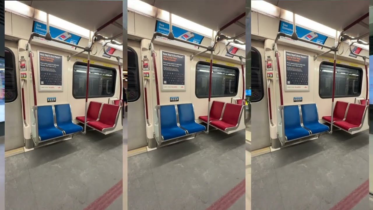 Walk The Full Length Series: TTC Subway Train Vaughan Metropolitan Centre Station Jan 3, 2026