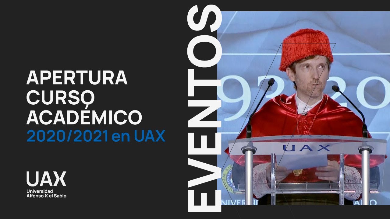 Eventos UAX | Acto de Apertura del curso académico 2020/2021