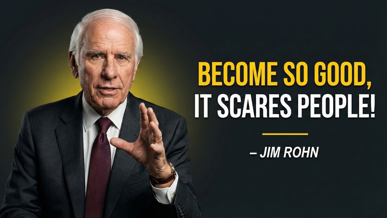 BECOME SO GOOD THEY HAVE NO CHOICE BUT TO NOTICE YOU | Jim Rohn Motivation
