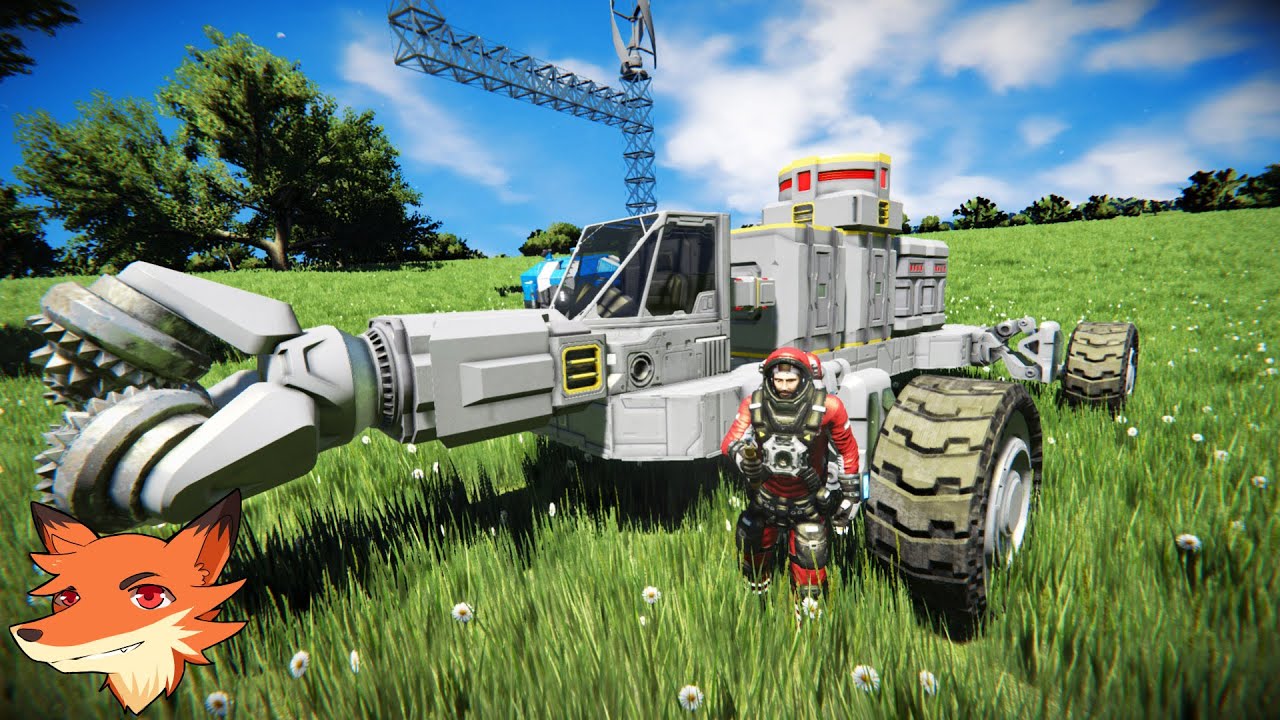 Space Engineers - Survie #02 [FR] On construit le premier véhicule mineur!