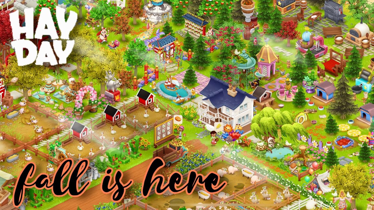 Fall Season Arrives in Hay Day 🍂 + New Farm Pass!