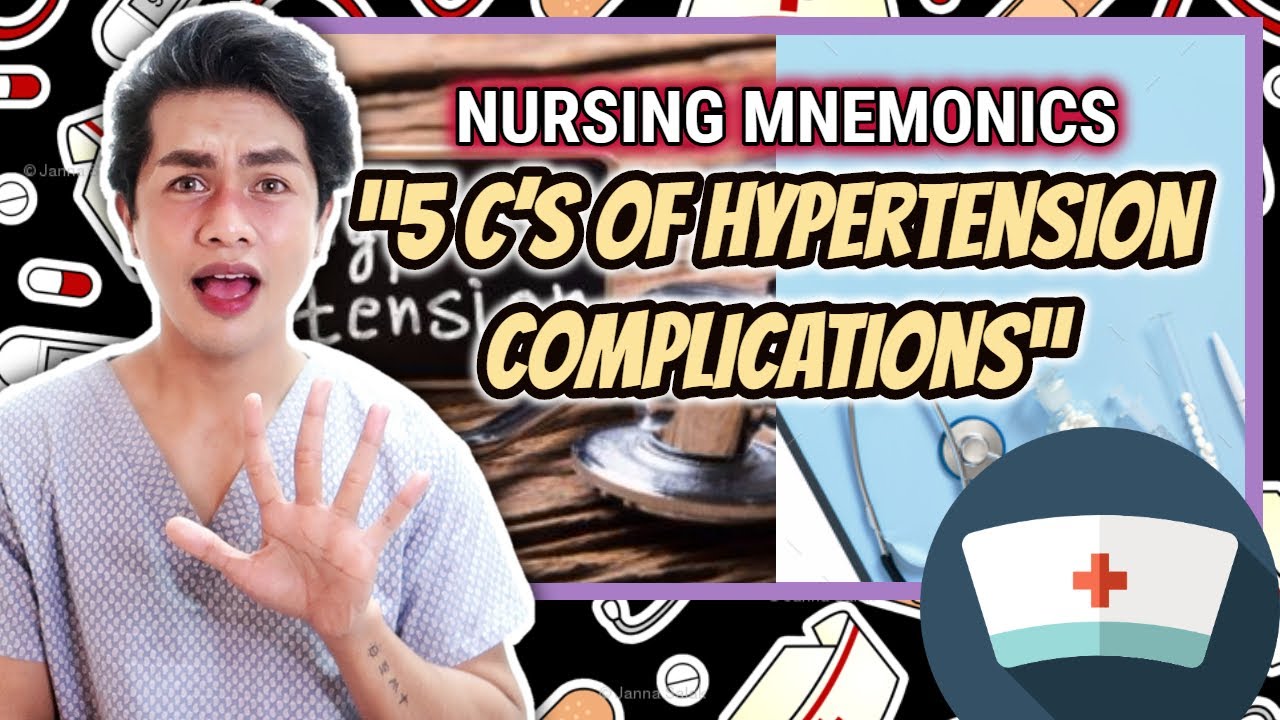 Nursing Mnemonics and Tips: HYPERTENSION -“5 C’s of Hypertension Complications” | NEIL GALVE