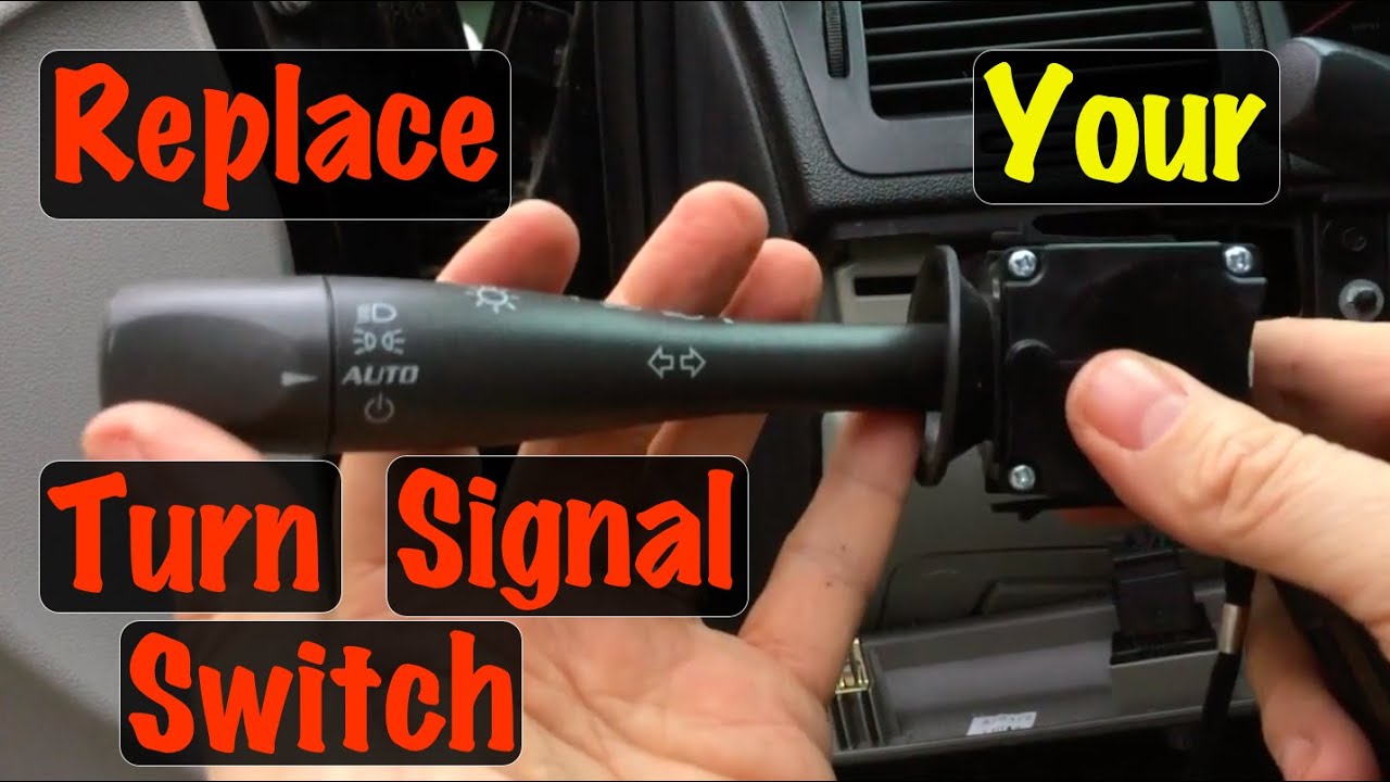 2005 - 2010 Chevrolet Cobalt & Pontiac G5 GM Turn Signal Won't Cancel / Engage Switch Repair