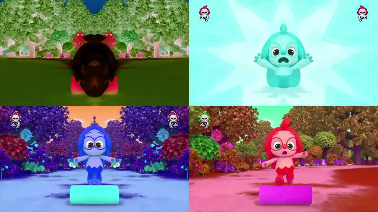 Learn Colors with Dinosaur Race Eggs Sparta Pitch Effects Sponsored By Gamavision Csupo Combined