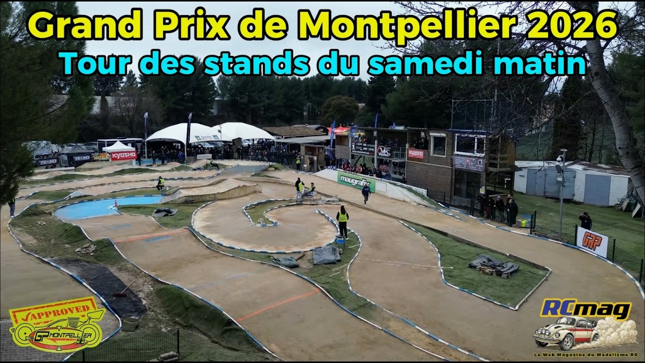 Grand Prix de Montpellier TT 1/8 nitro 2026 - Tour des stands du samedi matin