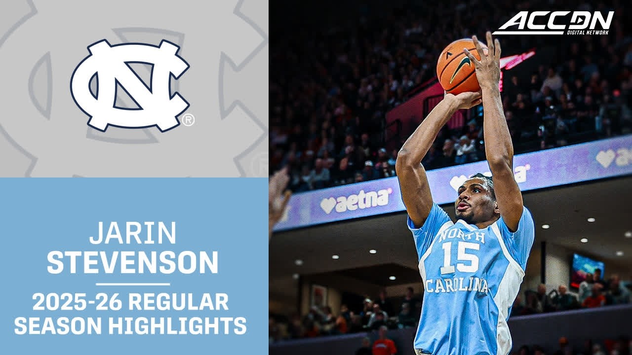 North Carolina F Jarin Stevenson Regular Season Highlights | 2025&ndash;26 ACC Men&rsquo;s Basketball
