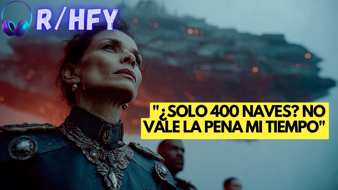 Perdieron toda esperanza, pero de la oscuridad infinita emergió una nave de guerra humana | HFY