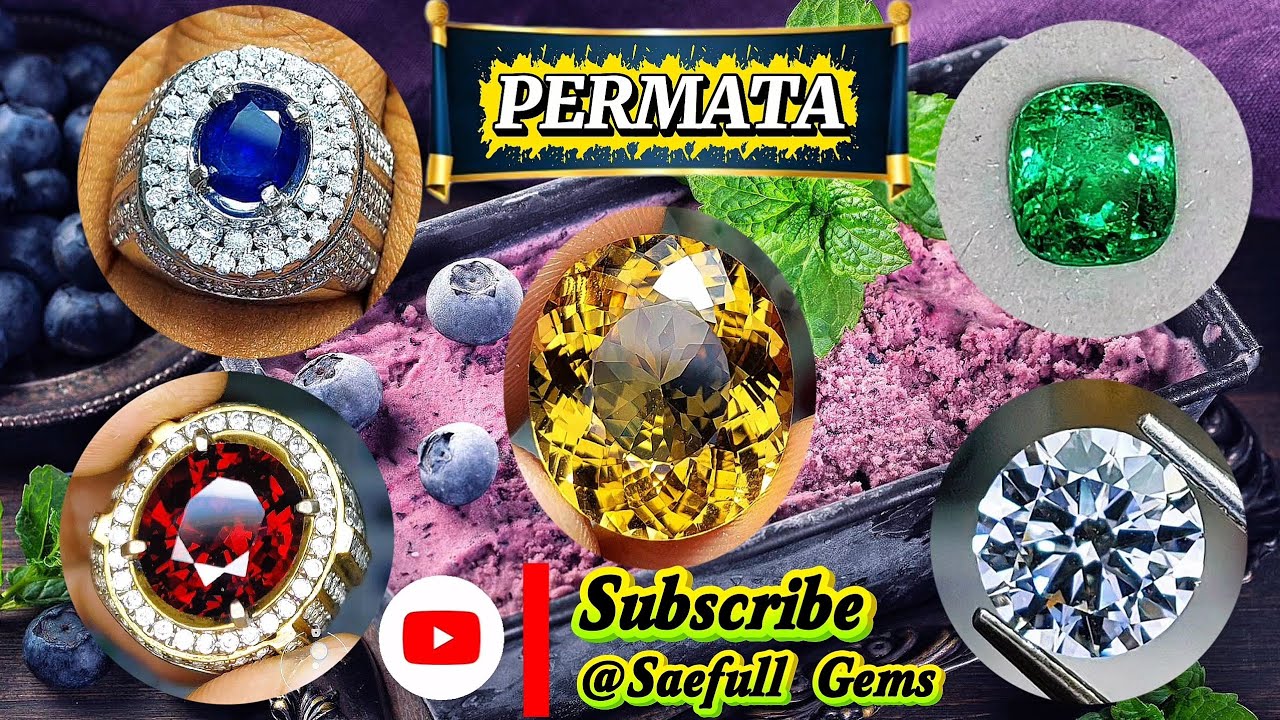 PERMATA 10022026 Natural Royal Blue sapphire Srilanka Emerald Beryl colombia Tanzanite Tsavorite DLL