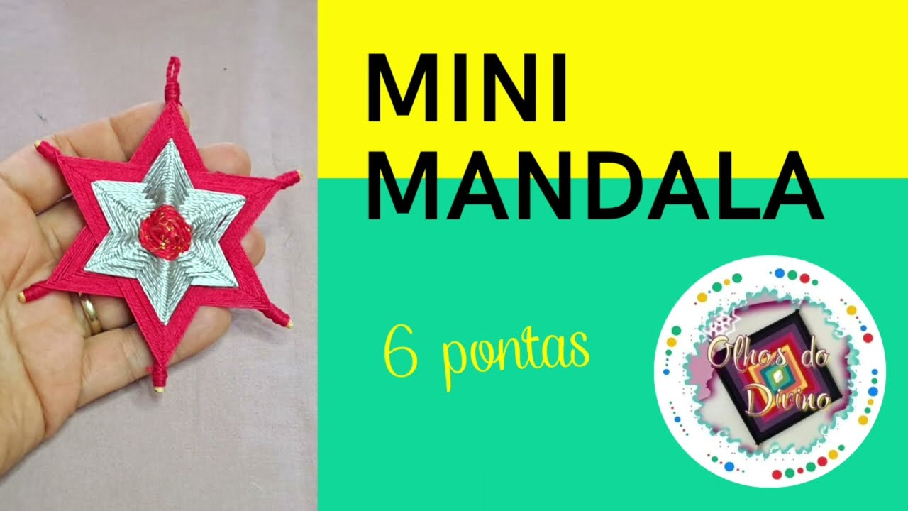 Mini Mandala | 6 pontas