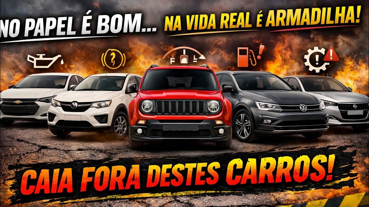 NÃO COMPRE ESSES CARROS SEM VER ISSO
