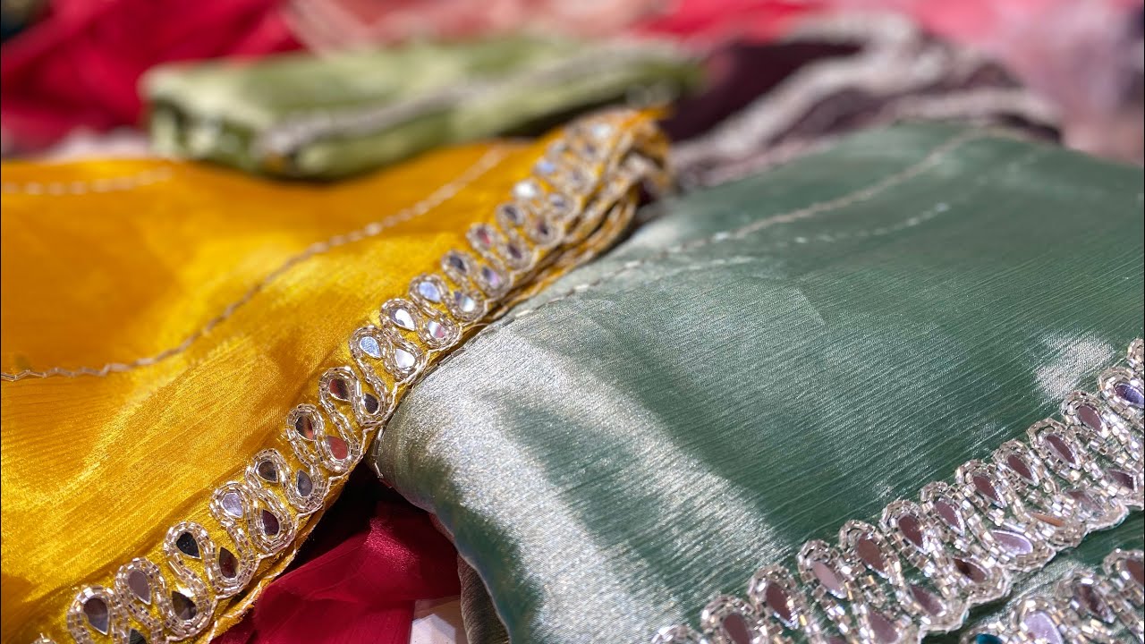 मार्किट में आ गई है जिम्मी चू साड़ीया चौंक जाओगे | New Latest Jimmy Choo Sarees at Wholesale