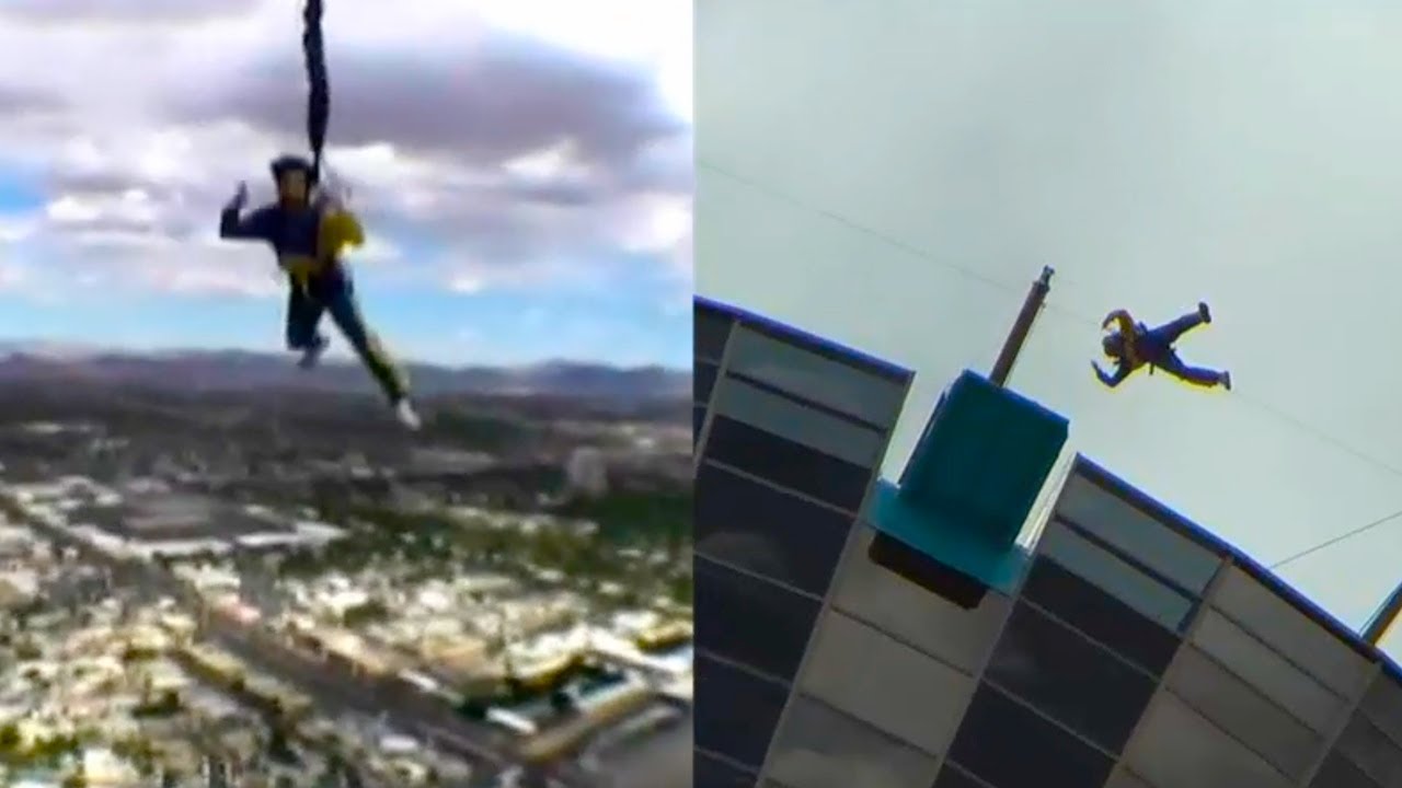Stratosphere SkyJump and Rides - Las Vegas (music by Giorgio Piovan)