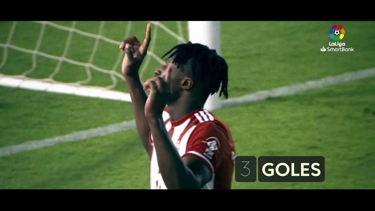 Sekou Gassama mejor jugador de septiembre de #LaLigaSmartbank