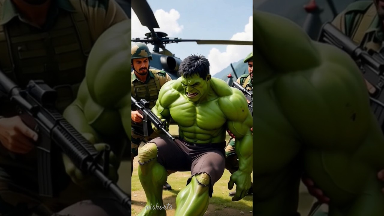 Hulk Injured at the Indian Border | Hulk&rsquo;s Brave Rescue Mission 💔🇮🇳