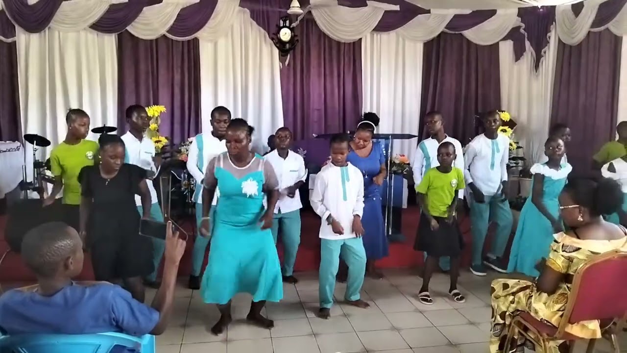 Angelic anointing group dance 