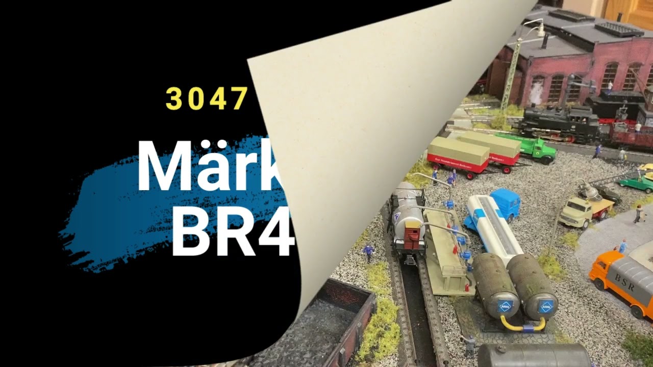#18 Märklin 3027 und 3047 BR44 690 Eisenbahnanlage H0