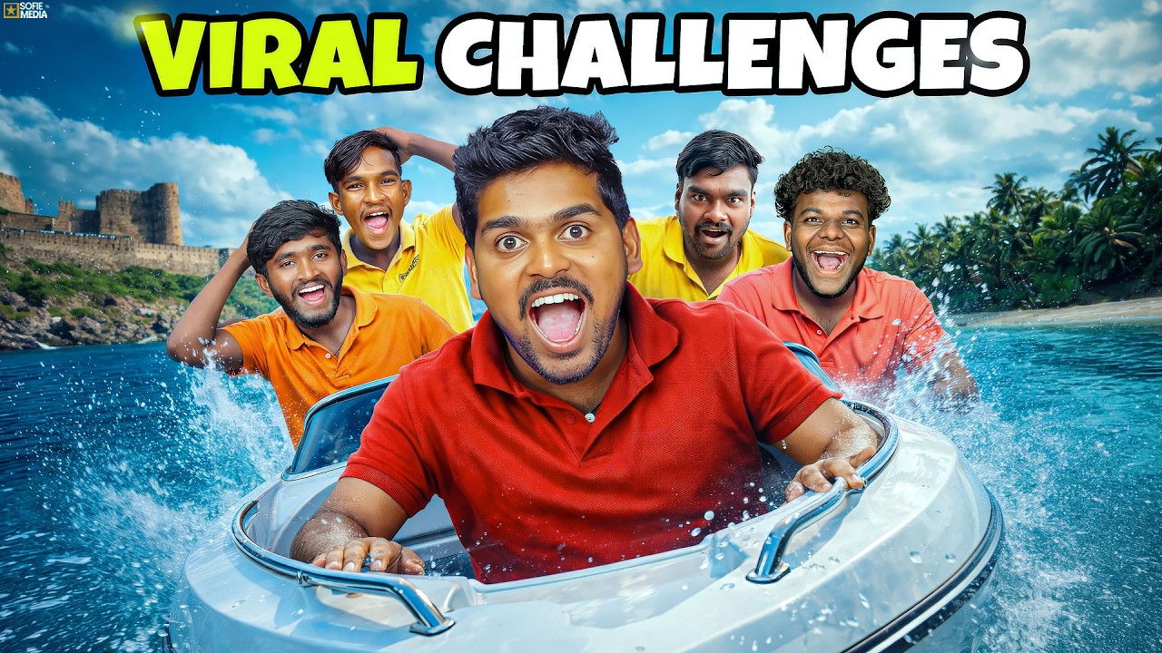 Trying Viral Challenges With My Team - Winner Gets Special Trip 🔥🔥 Telugu Experiments
