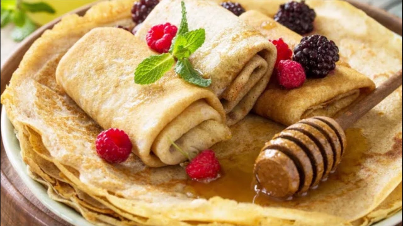 Готовим блины с Мишей 🥞
