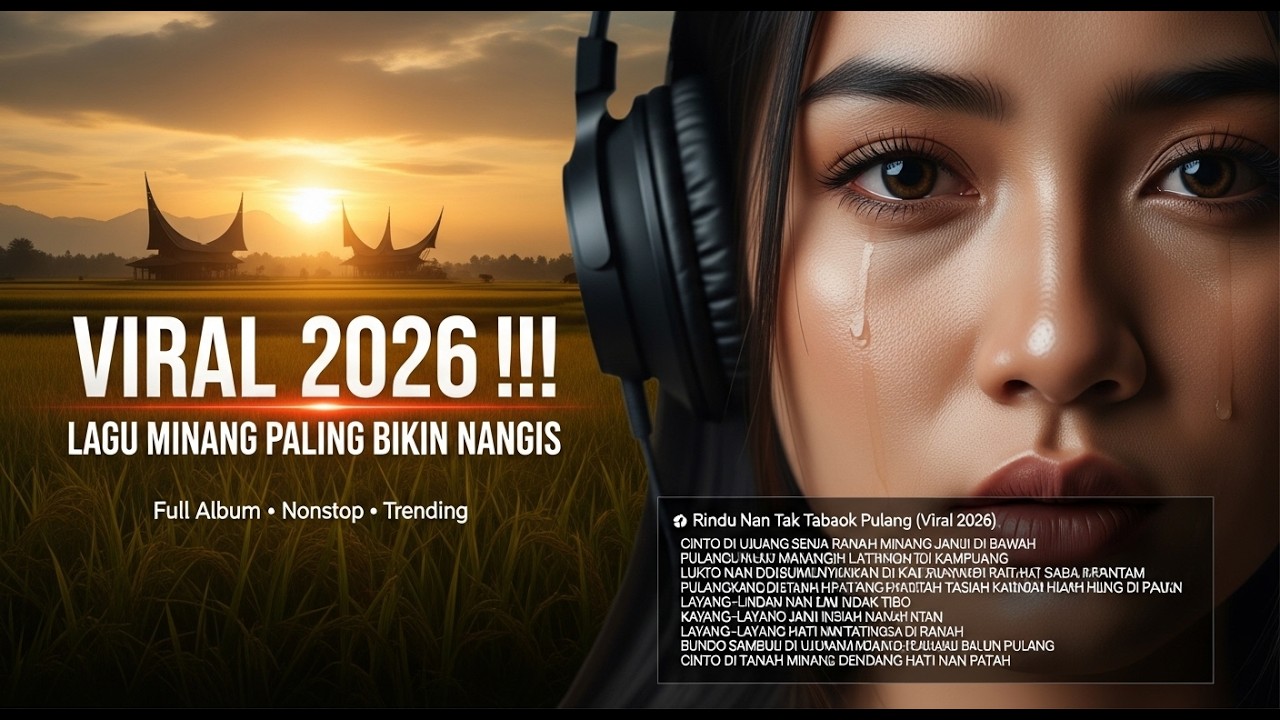 Album Minang Terhits 2026 | Lagu Nostalgia & Kenangan Cinto#MinangCinto #MinangNostalgia #MinangHits