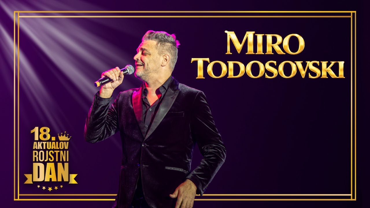 MIRO TODOSOVSKI - STARIMO LJUBAVI (v živo - Stožice 2025)