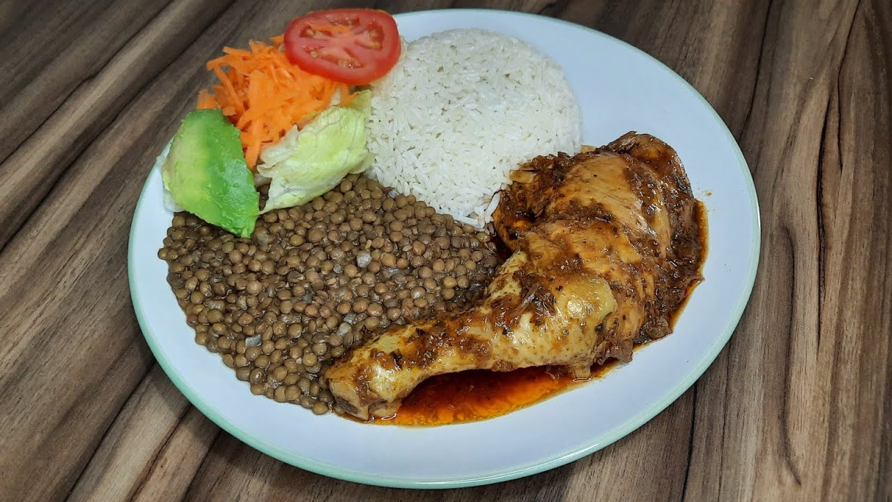Lentejas con pollo a la olla. Muy ricas y fáciles de hacer | A comer en casa
