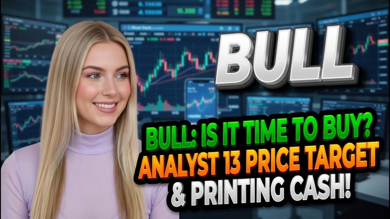 BULL: Пора ли покупать? Аналитик 13. Целевая цена и печатание денег! Анализ акций BULL.