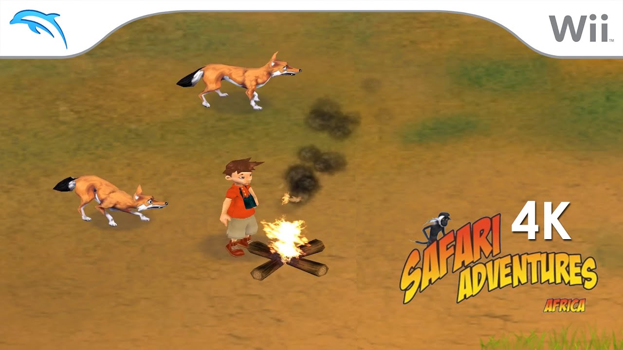 Safari Adventures: Africa (4K / 2160p / 60fps) | Dolphin Emulator 5.0-16545 | Nintendo Wii