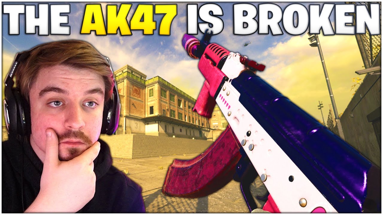 The AK47 On Alcatraz - The SMG Version SHREDS *Best CW AK47 Setup* (Rebirth Island - Warzone)