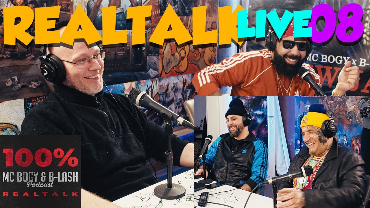 100% Realtalk Live #8 | Abu Lankwitz | Sinan G | Onkel-B bei Somuncu | Propaganda | Bund Stories