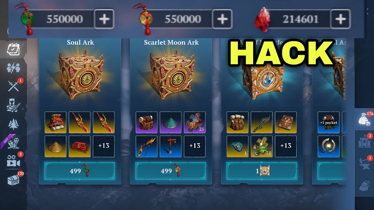 Craft of Survival HACK Scarlet Moon Day Event Jade coin and Qian coin