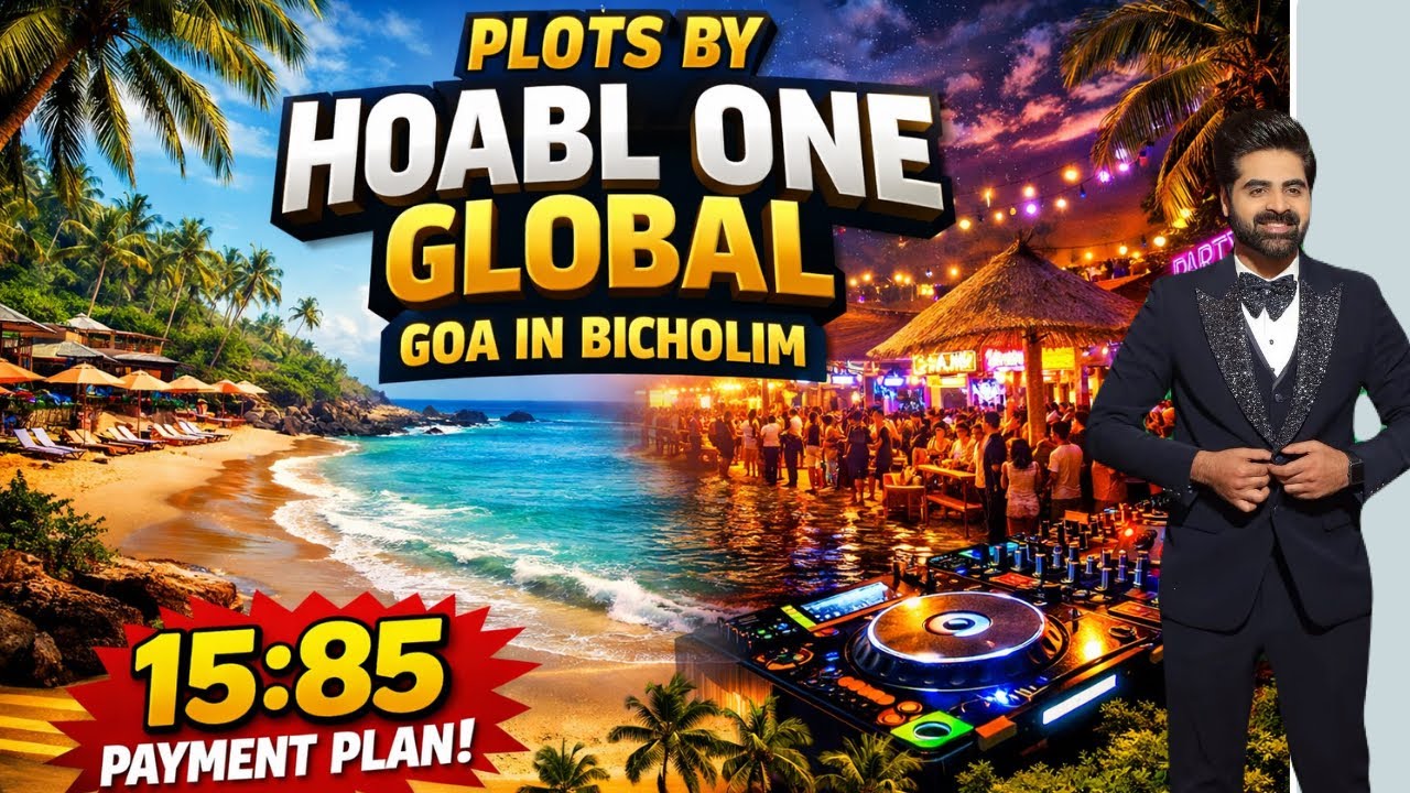 Plots in Goa | Plots by HOABL in Goa Bicholim | 15:85 Payment Plan in Goa 