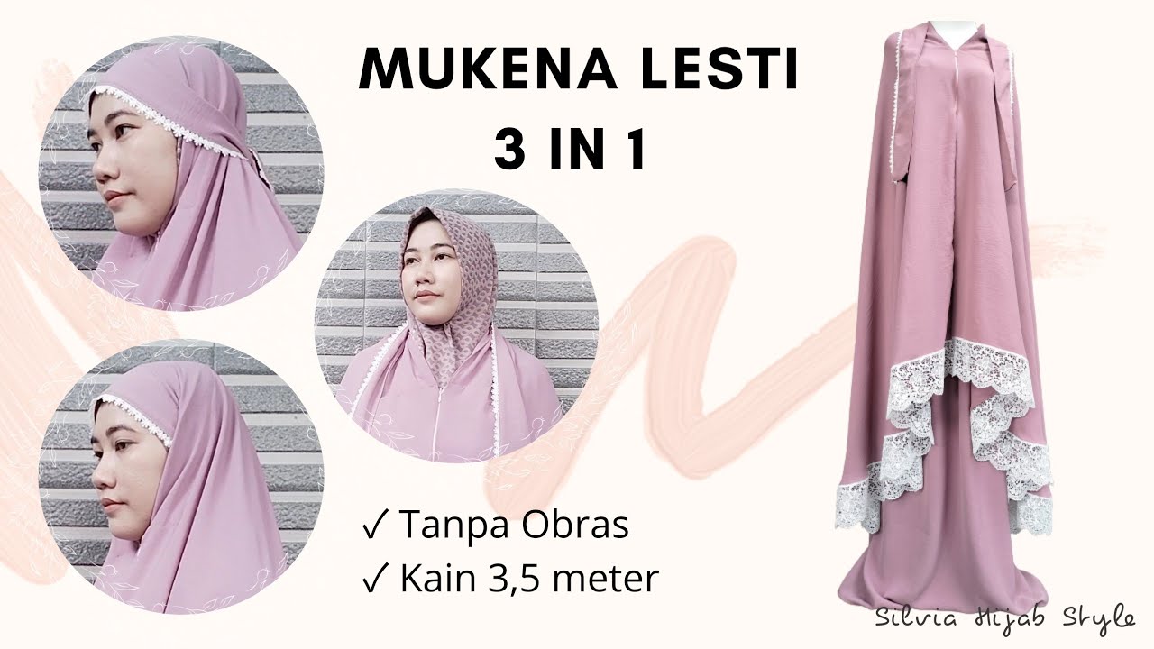 Как сделать Mukena Lesti Kejora 3 в 1 | Как приготовить Мукена Ид