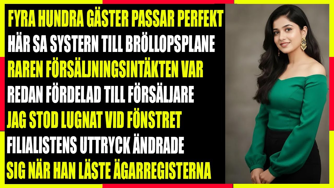 Min syster sålde min strandtomt för sin fest  tills lagfarten avslöjade sanningen