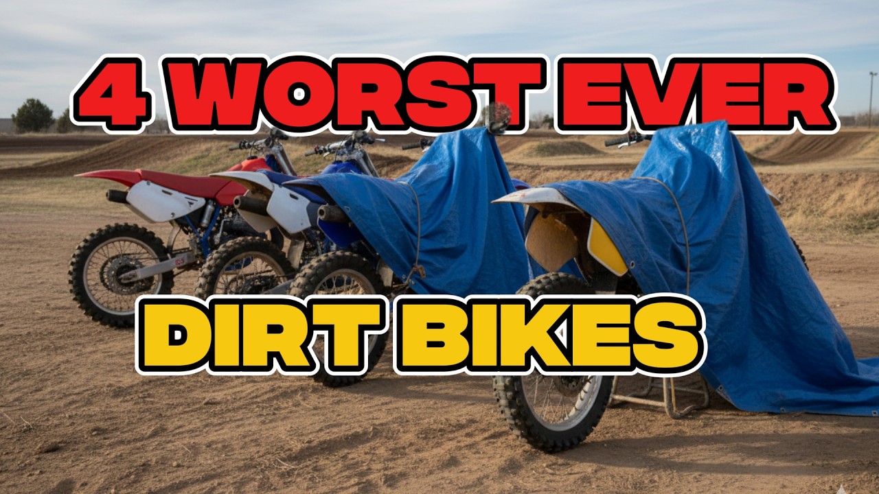 AI Picked the 4 Worst Dirt Bikes… Is It Right?